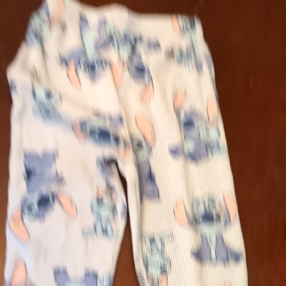 Disney Stitch Baby Pants in Light Blue